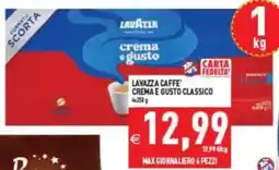 Pim Supermercati Lavazza Caffè Crema e Gusto Classico offerta