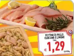 Pim Supermercati Fettine di pollo curcuma e limone offerta