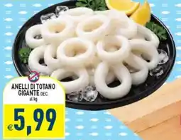 Pim Supermercati Anelli di totano gigante offerta