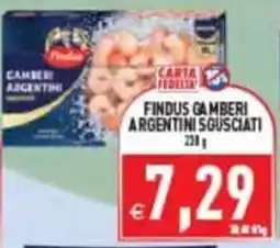 Pim Supermercati Findus Gamberi Argentini Sgusciati offerta