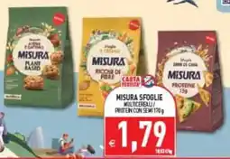 Pim Supermercati Misura sfoglie multicereali/proteine con semi offerta