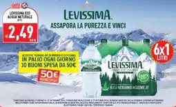 Pim Supermercati Levissima Eco Acqua Naturale offerta