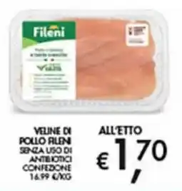 Superstore Coal Veline di pollo Fileni offerta