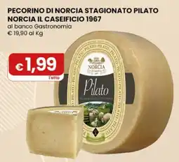 Gala Supermercati Pecorino di Norcia stagionato Pilato offerta