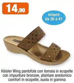 Eufarma Këisler Wing pantofola offerta