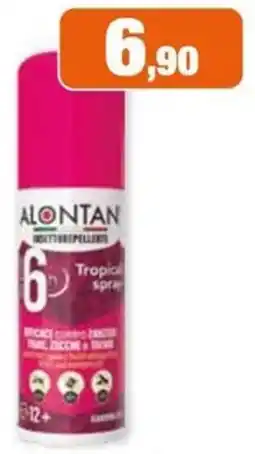 Eufarma Alontan Tropical insettorepellenti spray offerta