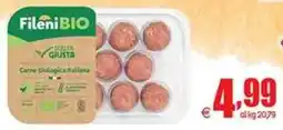 Elite Fileni Bio Polpette di pollo e tacchino offerta
