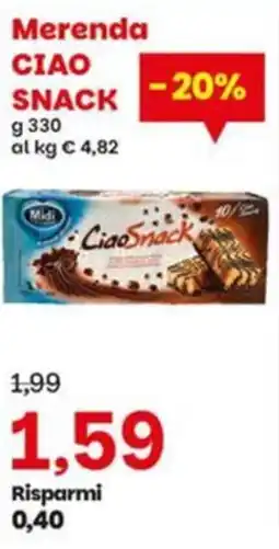 Prix Quality Merenda CiaoSnack offerta