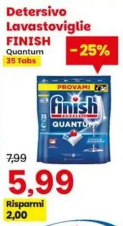 Prix Quality Detersivo Lavastoviglie Finish Quantum offerta
