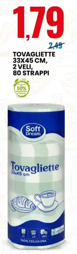 Eurospin Soft Dream Tovagliette offerta