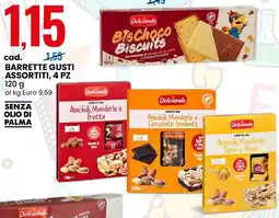 Eurospin Barrette gusti assortiti Dolciando offerta