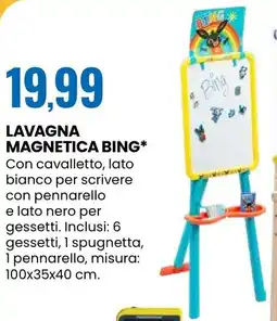 Eurospin Lavagna magnetica Bing offerta