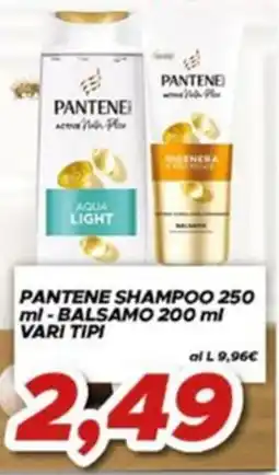 MA Supermercati Pantene shampoo/ balsamo offerta