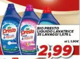 MA Supermercati Bio Presto liquido lavatrice offerta