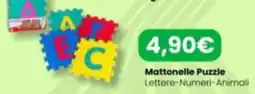Paniate Mattonelle Puzzle Lettere/Numeri/Animali offerta