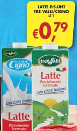 Maxi Coal Latte Parzialmente Scremato UHT TreValli/Cigno offerta