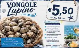 Maxi Coal Vongole Lupino offerta