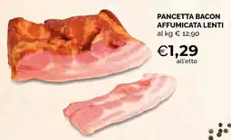 Mercatò Big Pancetta bacon affumicata Lenti offerta