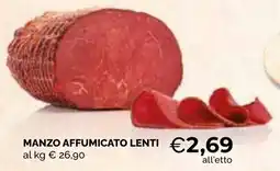 Mercatò Big Manzo affumicato Lenti offerta