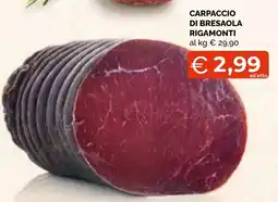 Mercatò Big Carpaccio di bresaola Rigamonti offerta