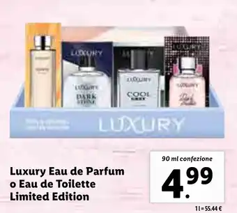 Luxury Eau De Parfum o Eau de Toilette Limited Edition 90ml