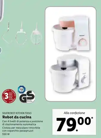 Lidl Silvercrest Kitchen Tools Robot da cucina offerta