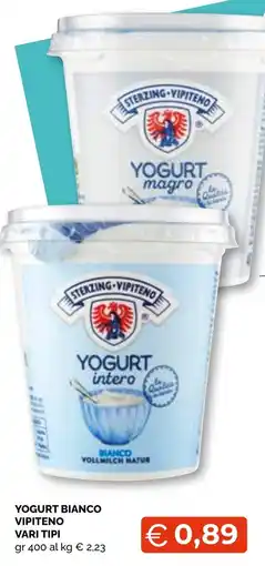 Mercatò Big Yogurt bianco vipiteno offerta