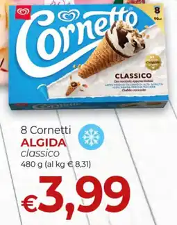 Maxi Nonna Isa Cornetti Algida Classico offerta
