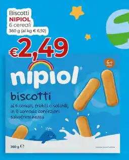 Maxi Nonna Isa Nipiol Biscotti Cereali offerta