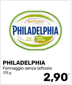Iper Tosano Philadelphia Formaggio senza lattosio offerta