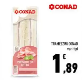 Tramezzini Conad Prosciutto Cotto