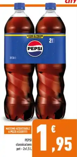 Conad City Pepsi classica/zero offerta
