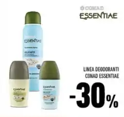 Conad City Deodoranti Conad Essentiae offerta