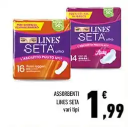Conad City Assorbenti Lines Seta offerta