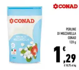 Conad City Perline di mozzarella Conad offerta