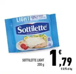 Conad City Sottilette Light offerta