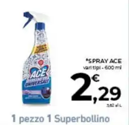Conad City Spray Ace offerta