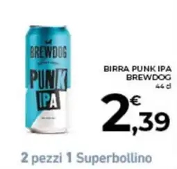 Conad City Birra Punk IPA Brewdog offerta