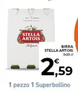 Conad City Birra Stella Artois offerta