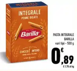 Conad City Pasta integrale Barilla offerta