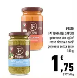 Conad City Pesto Fattoria dei Sapori offerta