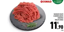 Conad City Macinato scelto di bovino adulto offerta