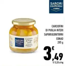 Conad City Carciofini di Puglia interi Saporidintorni offerta