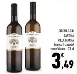 Conad City Circeo D.O.P. bianco frizzante/rosso/bianco offerta