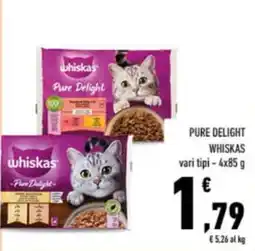 Conad City Whiskas Pure Delight offerta