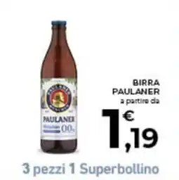 Conad City Birra Paulaner offerta