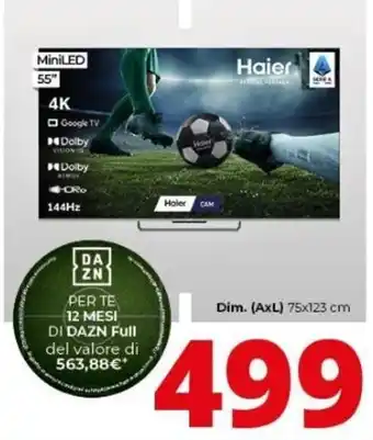 Haier MiniLED 55"