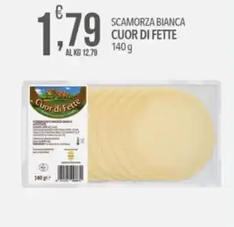 Scamorza bianca cuor di fette