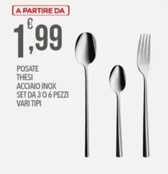 Posate Thesi acciaio inox