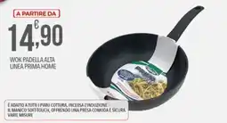 Iper Romagnolo Wok padella alta linea Prima Home offerta